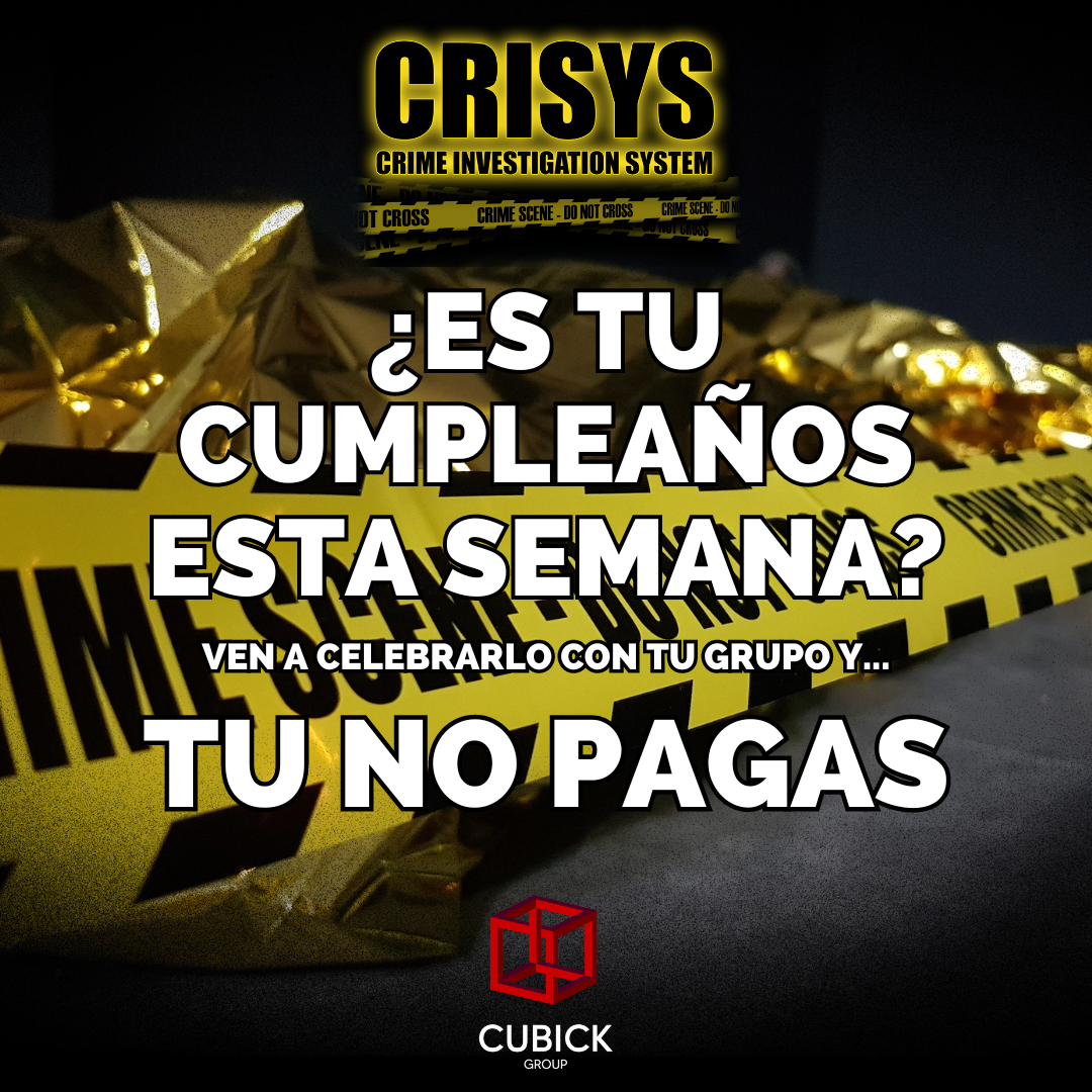 celebra tu cumpleaños en un escape room