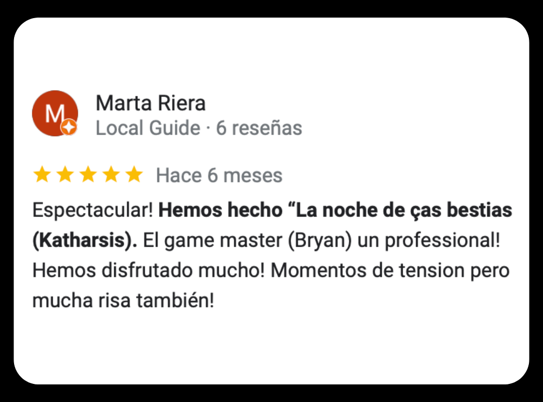 reseña escape room