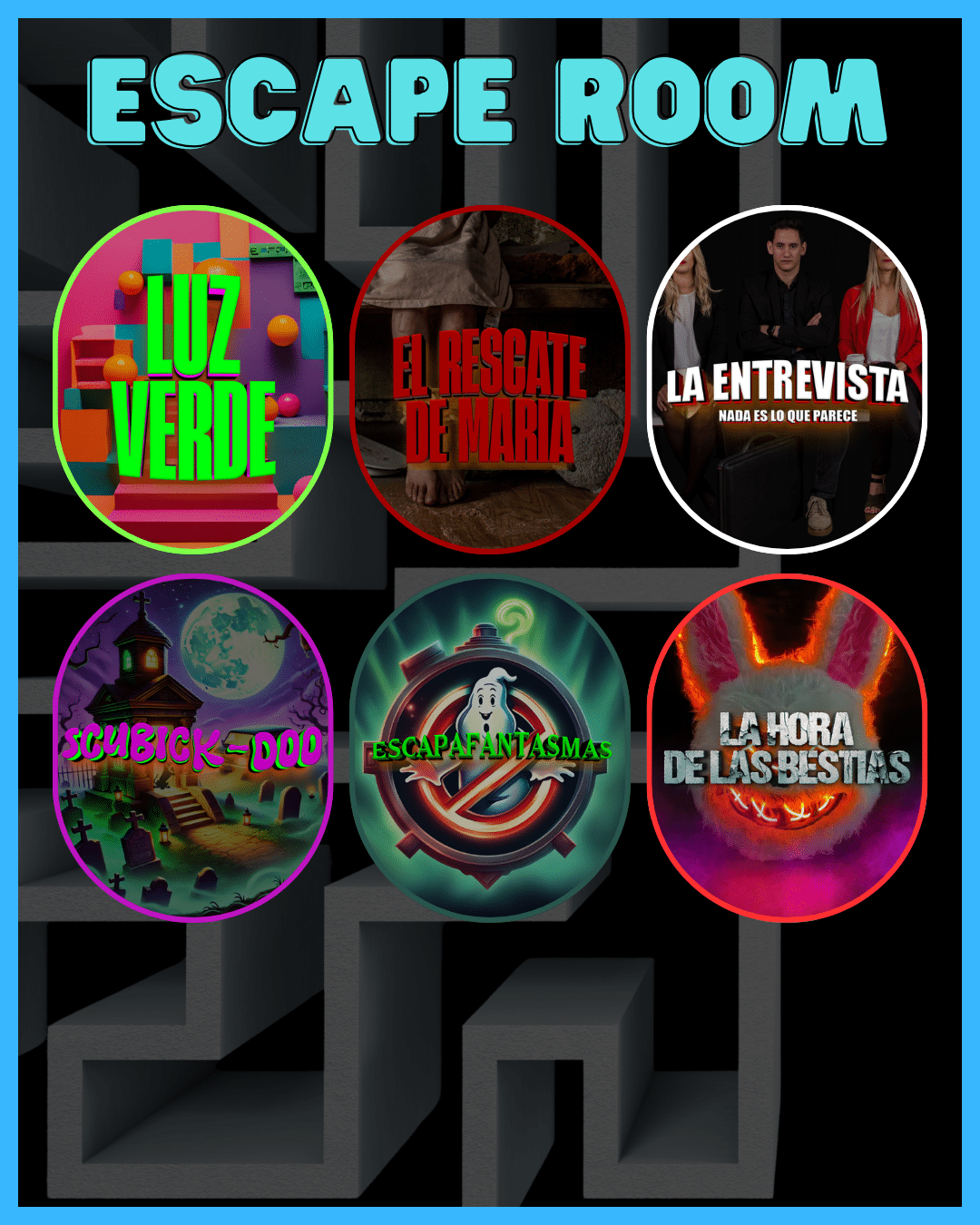 Escape room para familias en Mataró