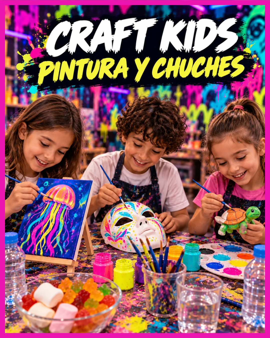 craft kids taller infatil cumpleaños