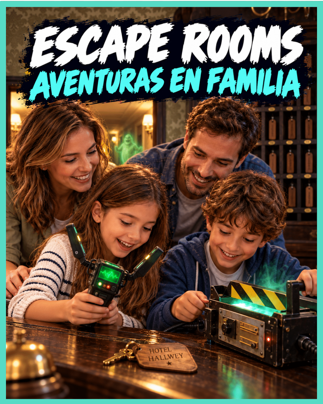 escape room y aventuras para niños y en familia